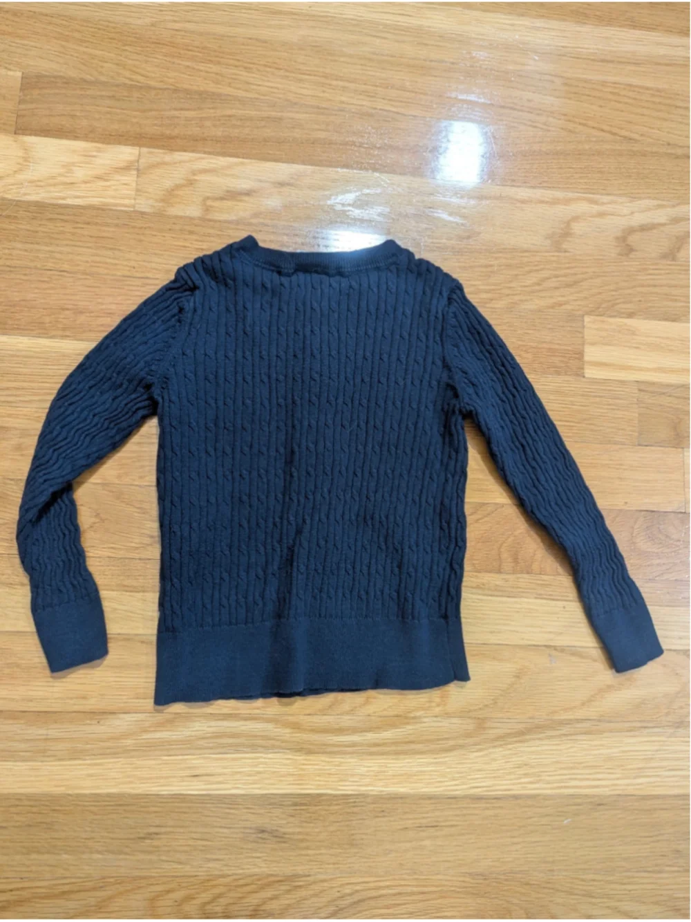 Gap Cable Knit Cardigan Sweater Navy Size XS